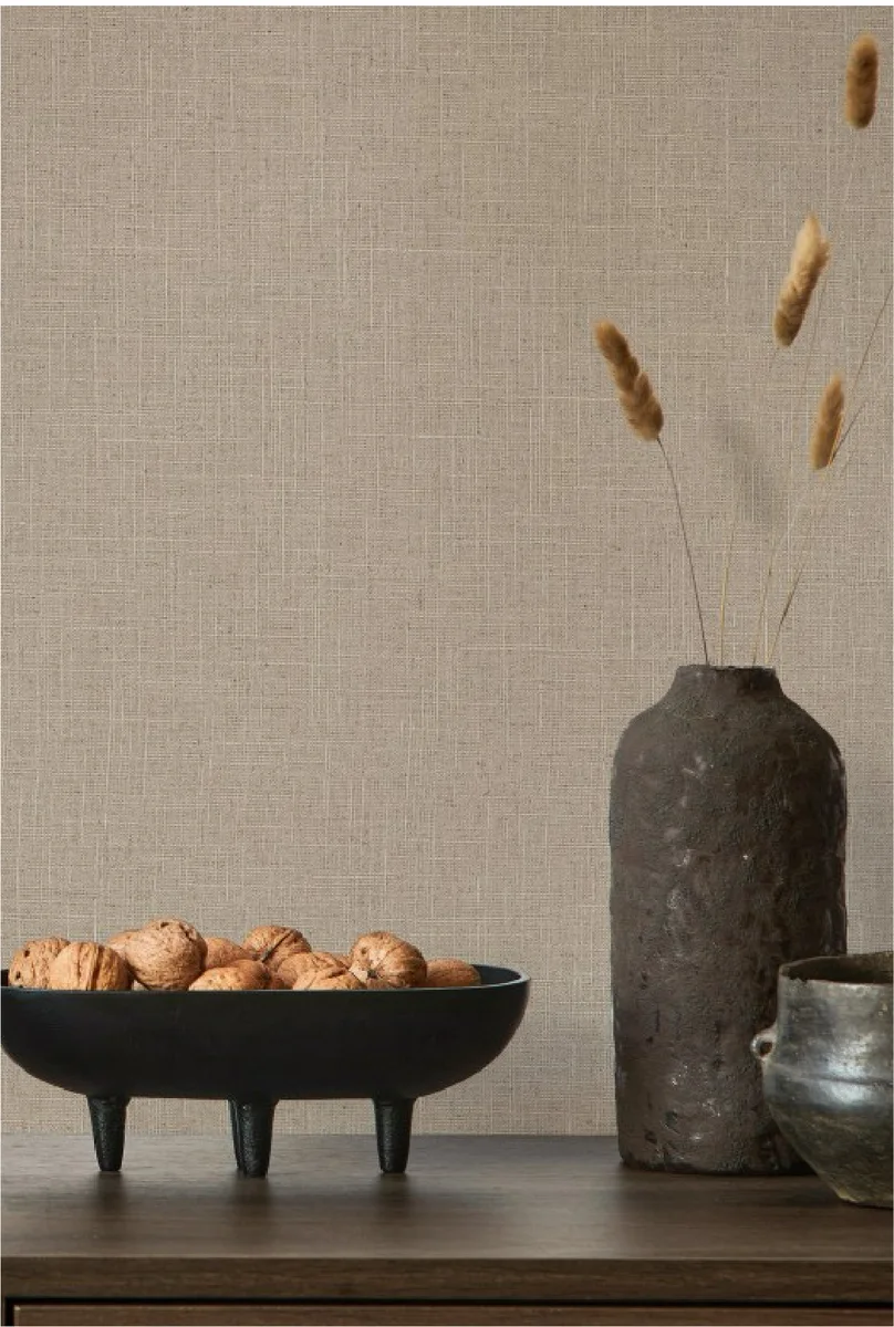 Brown wallpaper details